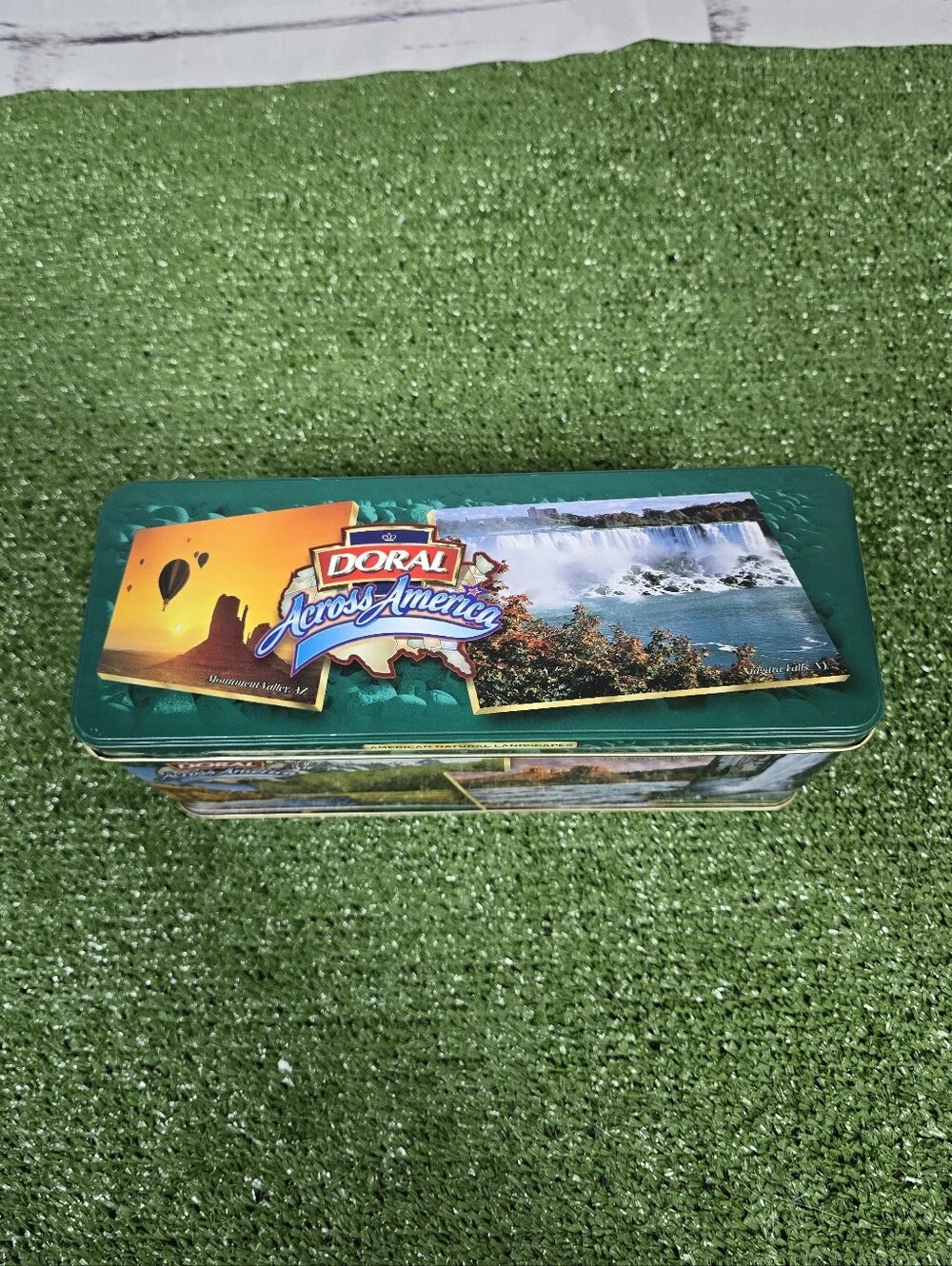 Vintage 1996 Doral Cigarettes Collecable Tins \ Winston-Salem, NC Set Of 3
